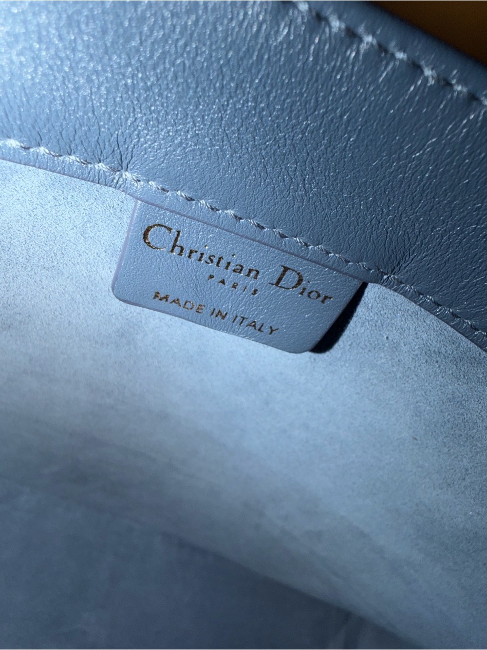 Dior Navy Book Tote - Picture 10 of 12